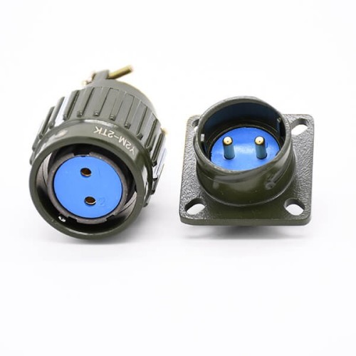 Y2M-2TK 2 Pin Female Military Circular Connector Aviation plug