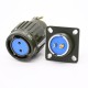 Y2M-2TK Female & Y2M-2ZJ Male 2 Pin Military Circular Connector Aviation plug