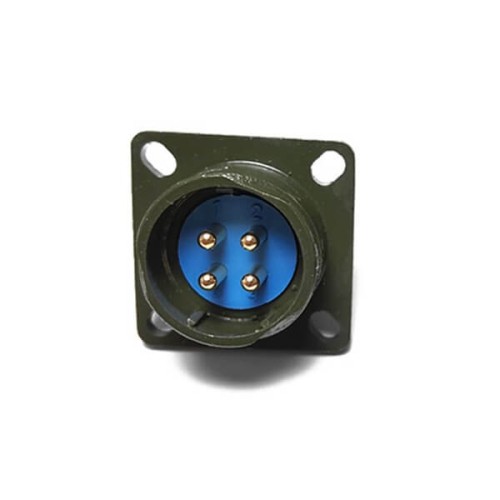 Y2M 4 Pin Y2M-4ZJ Male Panel Socket Military Circular Connector