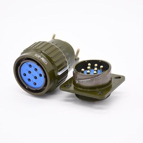 Y2M Series Y28M Military Connector 8 pin Socket male-female