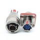 Electrical Circular Connectors Y50X-0807TJ2 Y50X-0807ZK10 7 Pin Straight Bayonet Coupling Cable Solder Cup