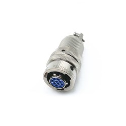 Electrical Circular Connectors Y50X-0810TK2 Y50X-0810ZJ10 10 Pin Straight Bayonet Coupling Cable Solder Cup