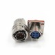 Electrical Circular Connectors Y50X-1004TJ2 Y50X-1004ZK10 4 Pin Straight Bayonet Coupling Cable Solder Cup