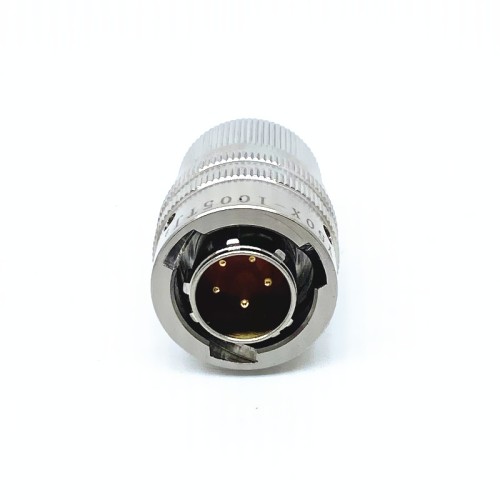 Electrical Circular Connectors Y50X-1005TJ2 Y50X-1005ZK10 5 Pin Straight Bayonet Coupling Cable Solder Cup