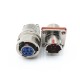 Electrical Circular Connectors Y50X-1006TK2 Y50X-1006ZJ10 6 Pin Straight Bayonet Coupling Cable Solder Cup