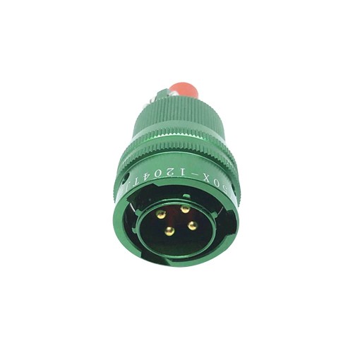 Electrical Circular Connectors Y50X-1204TJ2 Y50X-1204ZK10 4 Pin Straight Bayonet Coupling Cable Solder Cup