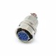 Electrical Circular Connectors Y50X-1210TK2 Y50X-1210ZJ10 10 Pin Straight Bayonet Coupling Cable Solder Cup