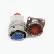 Electrical Circular Connectors Y50X-1419TK2 Y50X-1419ZJ10 19 Pin Straight Bayonet Coupling Cable Solder Cup