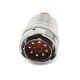 Electrical Circular Connectors Y50X-1813TJ2 Y50X-1813ZK10 13 Pin Straight Bayonet Coupling Cable Solder Cup