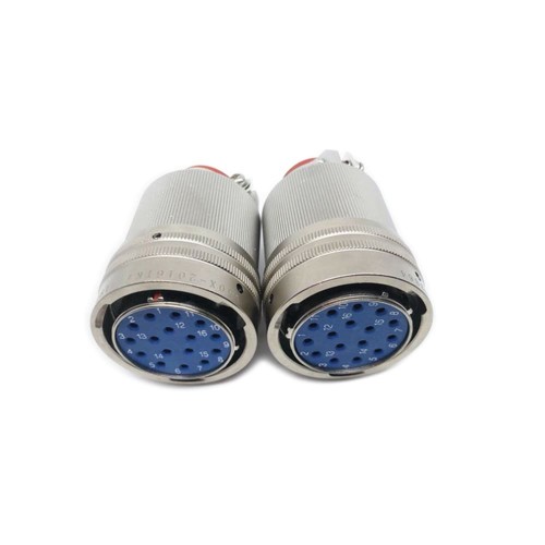 Electrical Circular Connectors Y50X-2016TK2 Y50X-2016ZJ10 16 Pin Straight Bayonet Coupling Cable Solder Cup