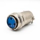 XCD Circular Electrical Connector 36 Shell 3Pin Bayonet Coupling Plug Solder Socket Solder Cup Straight Male Butt-Joint Female