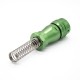 Y50X Connector 7 Pin Female Plug Straight Bayonet Coupling Solder Spring Aluminum Alloy