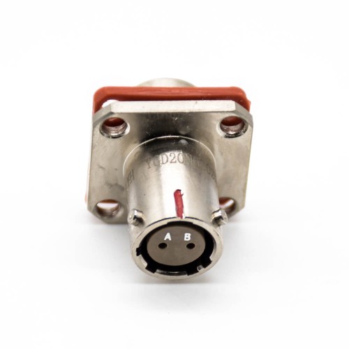 YGD 08 Shell 2Pin Cable Bayonet Coupling Socket Solder Cup Plug Solder Straight Aluminum Alloy Male Butt-Joint Female