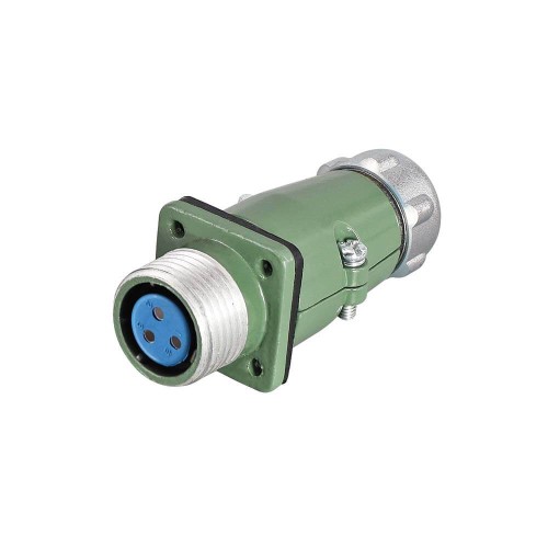 Reverse Mount Female Socket YD20 3 Pin 25A Waterproof Aviation Connector Straight-Reverse Mount ZP