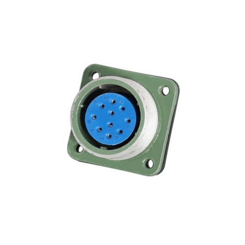 Waterproof Reverse Mount TR+Z Male Plug Female Socket YD28 Series 10 Pin-Right Angle 10A Avation Connector