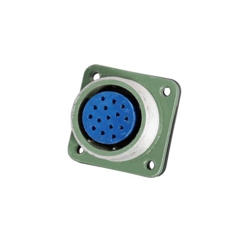 Waterproof Reverse Mount TR+Z Male Plug Female Socket YD28 Series 15 Pin-Right Angle 10A Avation Connector