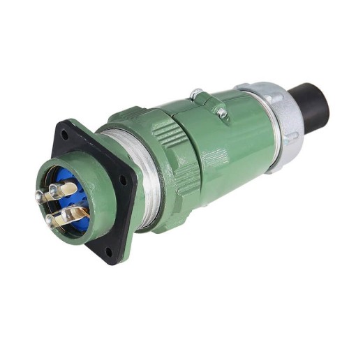 YD32 Series 4 Pin Straight Reverse Mount TQ+Z Male Plug Female Socket 50A Avation Connector