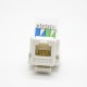 RJ11 CAT3 Keystone Jack Utp 90 Degree 4 Pin RJ45 Modular Jack Toolless