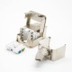 RJ45 Jack Cat6 FTP Shielded Toolless 180 Degree Keystone Jack