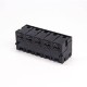 2*5 RJ9 Jack Right Angled Black Plastic Unshielded 4P4C