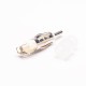 Banana Plug Audio Speaker Cable Connector White