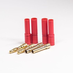 Gold Plated Banana BP4023-A 40-80A Straight Connector