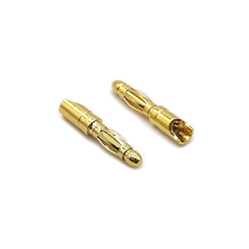 Solder Banana Contact Gold Plated Plug Vedio Connector Pin