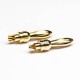 Solder Banana Contact Gold Plated Plug Vedio Connector Pin