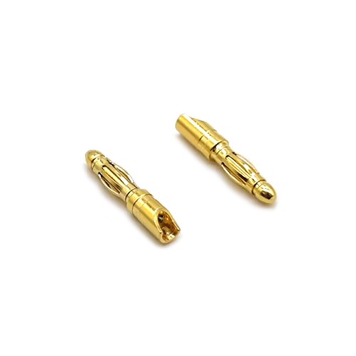 Solder Banana Contact Gold Plated Plug Vedio Connector Pin