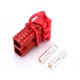 600V 175Amp red Housing 2 Way Battery Power Cable Connector with red Dustproof Cover