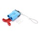 600V 50Amp Blue 2 Way Battery Power Cable Connector Red T-Bar Handle and Black Protective Cover