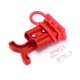 600V 50Amp Red Housing 2 Way Battery Power Cable Connector T-Bar Handle and Dustproof Cover