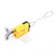 600V 50Amp Yellow Housing 2 Way Battery Power Cable Connector Grey T-Bar Handle and Black Internal Protecti