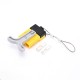 600V 50Amp Yellow Housing 2 Way Battery Power Cable Connector Grey T-Bar Handle and Black Internal Protecti