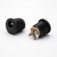 Circular DC Power Connectors 180° bulkhead Male Through Hole Unshiled 5.5*2.1mm Jack