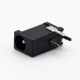 DC Connectors High Current Male Jack Through Hole Solder Lug Right Angle 5.5*2.0mm Unshiled