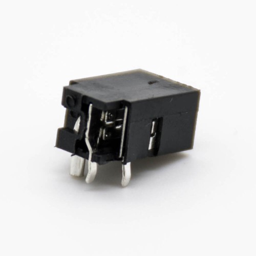 DC Power Jack solder Lug Unshiled Male Through Hole Right Connector 4.4*1.65mm