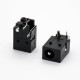 DC Power Jack solder Lug Unshiled Male Through Hole Right Connector 4.4*1.65mm