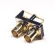 10pcs 75Ohm BNC Jack Right Angled Through Hole for PCB Mount