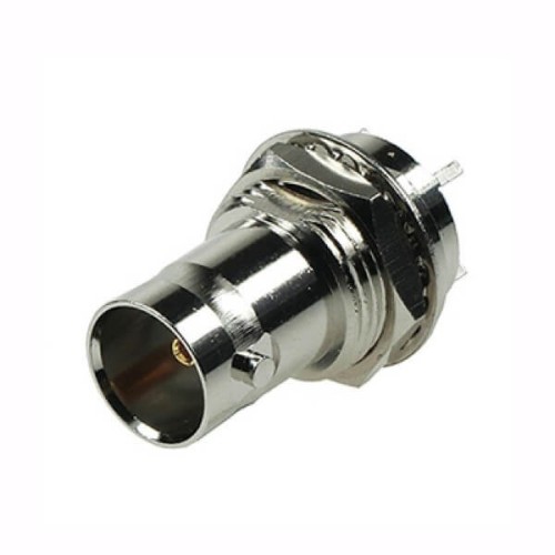 10pcs Straight HD BNC Female Connector Through Hole