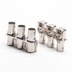 20pcs BNC 3 Port Right Angle Female Through Hole PCB Mount Nickel Plating