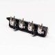 20pcs BNC Connector Female Coaxial 4x1 Angled PCB Mount