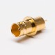 20pcs BNC Famale Connector Panel Mount Gold Plated Straight Through Hole