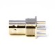 20pcs Plate Edge Mount BNC Connector Socket 180 Degree Female