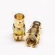 Gold Plated BNC Connector 180 Degree Female Plate Edge Mount