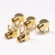 20pcs MCX Gold Plating Angled Female Through Hole for PCB Mount