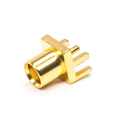 20pcs MCX PCB Mount Female Connector 180 Degree Margin Surface Mounting