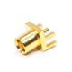 20pcs MCX PCB Mount Female Connector 180 Degree Margin Surface Mounting