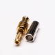 20pcs MCX Plug Connector Gold Plated Crimp Straight Window Solder