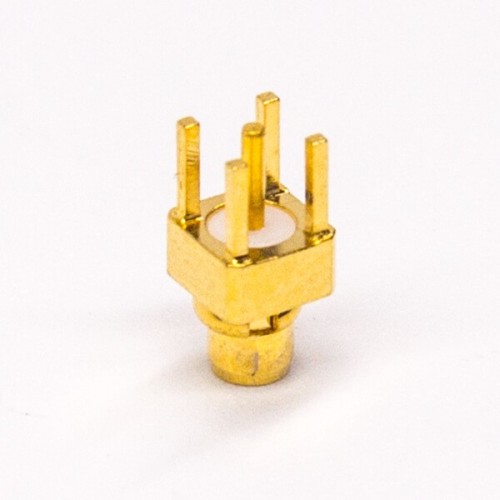 20pcs MMCX PCB Mount Straight Male Through Hole for PCB Mount